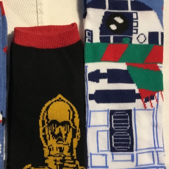 Star Wars Christmas Themed Ankle Socks | 3 Pairs | NWOT - Picture 4 of 6